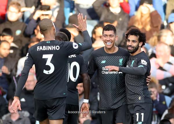 ليفربول يواصل تصدره البريميرلييج بثلاثية أمام بيرنلي