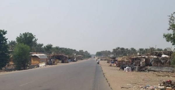 المليشيات تقصف شرق مديرية الدريهمي بالحديدة