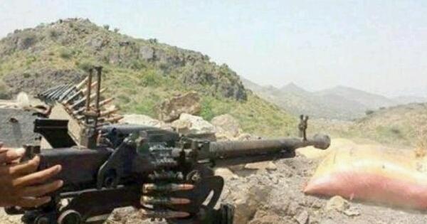 مقتل 25 حوثياً بمعارك غرب الفاخر بالضالع