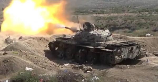 القوات المشتركة تدمر تعزيزات لمليشيا الحوثي في نقيل الكورة بجبهة الكدحة