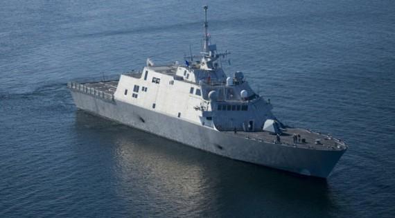 البحرية الامريكية تضبط سفينة تحمل أسلحة إيرانية في طريقها للحوثيين